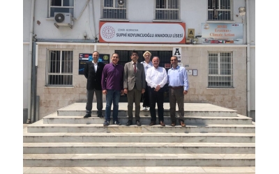 Suphi Koyuncuoğlu Anadolu Lisesi Müdürünü Ziyaret